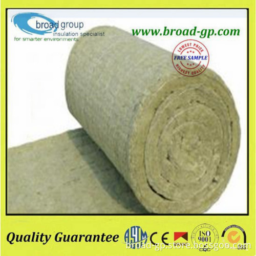 Basalt Insulation Rock Wool Blanket Blast Furnace Material